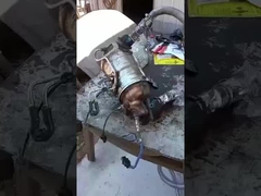 La máquina de limpieza de DPF de 105 kilos para filtros de automóviles diésel limpia y funcional