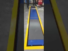 Ahorro de espacio Tijeras elevadores portátiles para vehículos 3500kg Capacidad de elevación para garajes