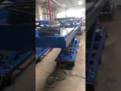 Elevación de tijeras de automóviles de altura completa de 1850 mm con bloqueo de seguridad neumático