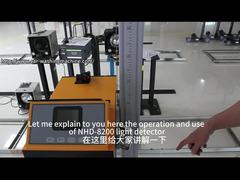 Prueba automática de calibración de faros