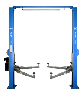1850 mm altura 2 post ascensor automático 380V operación de seguridad con 5 toneladas de capacidad