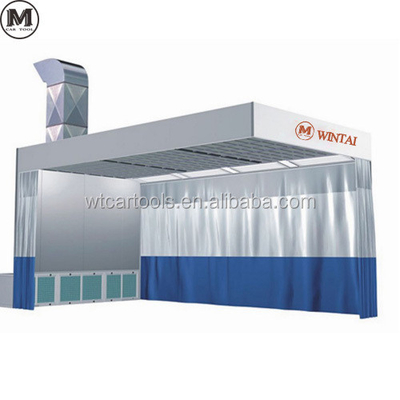 4KW Centrífuga de abastecimiento de ventilador del autobús de pulverización de cabina para la preparación de pintura de automóviles