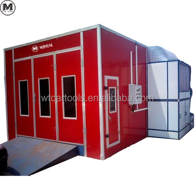 LED Light SUV Car Spray Booth 6900*3900*2650mm con filtro de escape de fibra de vidrio