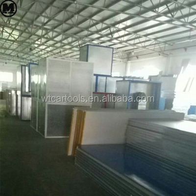 LED Light SUV Car Spray Booth 6900*3900*2650mm con filtro de escape de fibra de vidrio