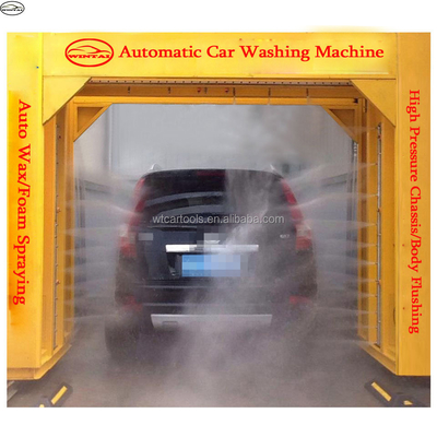 Sistema de lavado automático de automóviles de diseño elegante de alta velocidad con consumo de agua de 60L