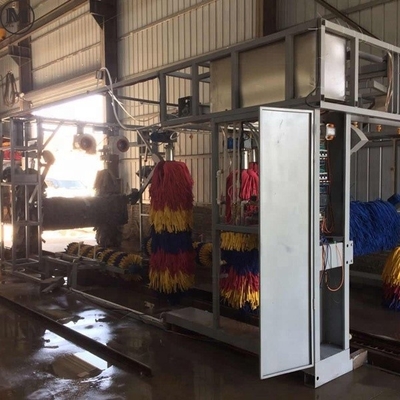 Lavadora automática de automóviles de tipo Gantry con secadores opcionales y rociador de cera espuma