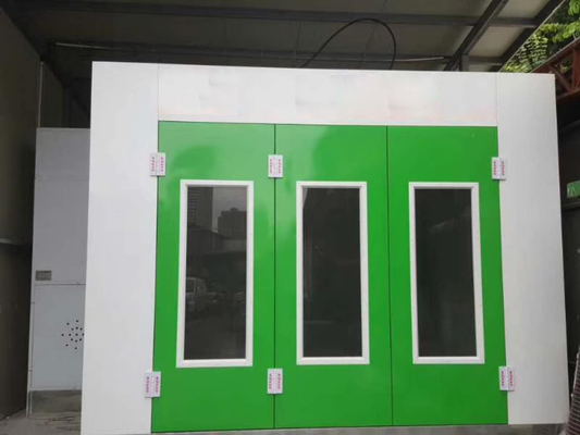 48 lámparas LED y ventilador de escape de 7,5 kW CE aprobado para pintura de automóviles