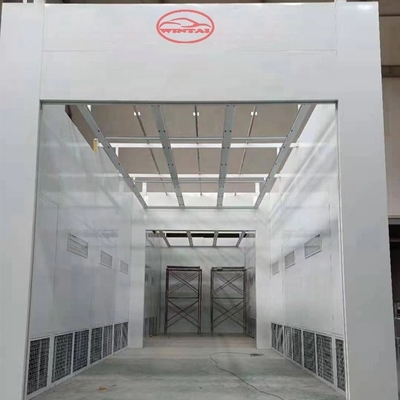 25m Camión Spray Booth con Rockwool tablero de pared y Varios sin velocidad de carga