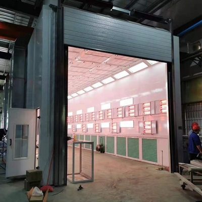 25m Camión Spray Booth con Rockwool tablero de pared y Varios sin velocidad de carga