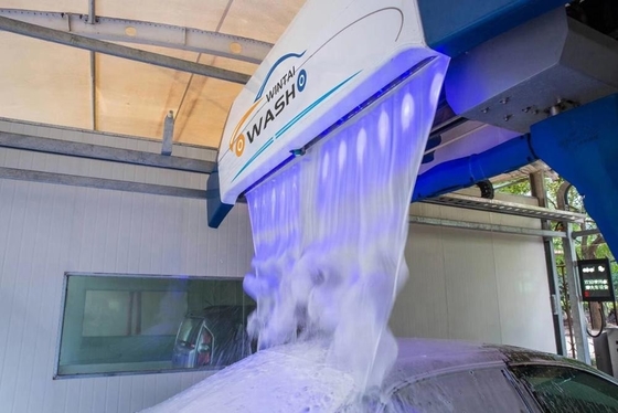 360 brazos giratorios Lavadora de coches sin contacto con sistema de pago de autoservicio