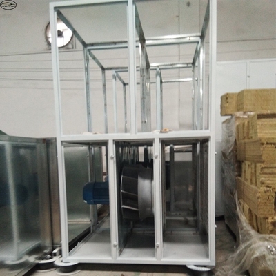 Máquina de pintura de automóviles con control de contaminación, aprobada por la CE, cabina de pintura de automóviles con ventilador de tipo europeo