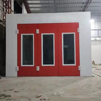 Máquina de pintura de automóviles con control de contaminación, aprobada por la CE, cabina de pintura de automóviles con ventilador de tipo europeo