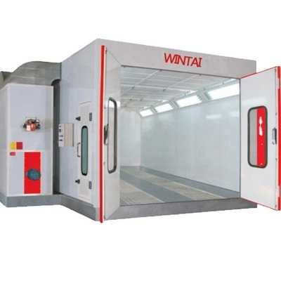 Cabina de aerosoles de automóviles económica con sistema de calefacción avanzado y velocidad del aire