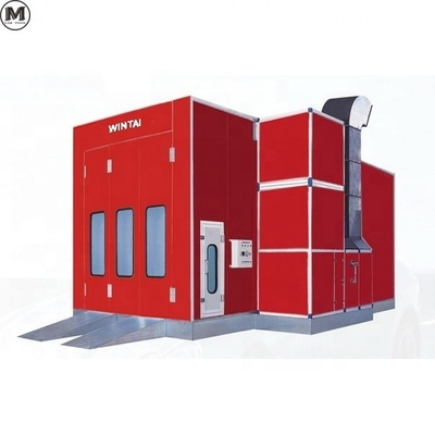 Cabina de aerosoles de automóviles económica con sistema de calefacción avanzado y velocidad del aire