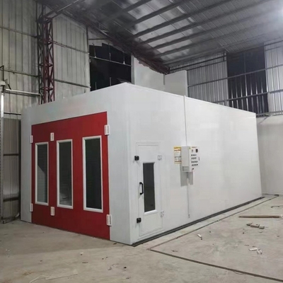 12kw de potencia cabina de pintura de automóviles con 20000m3 de flujo de aire y sin velocidad de carga