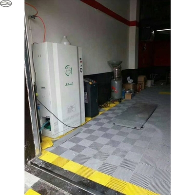 Sistema de reciclaje de agua de lavado de automóviles de 1m de tubo de acero 220V para el tratamiento de aguas residuales