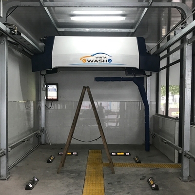 Sistema de lavado de coches totalmente automático y de alta presión Lavadora de coches sin contacto con un solo brazo Máquina de agua de ósmosis inversa
