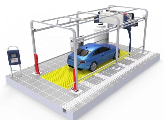 Máquina automática de lavado de automóviles Sistema de lavado de automóviles de brazo único con potencia de salida de 1500W