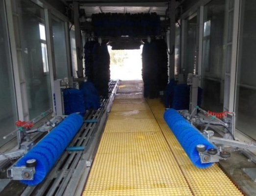 Máquina de lavado de coches totalmente automática de túnel de acero inoxidable para coches de jeep dentro de 10 asientos