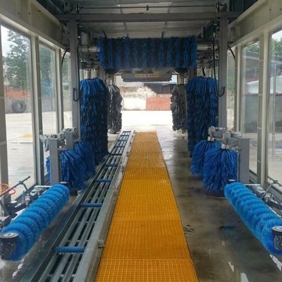 AC380V Máquina automática de túnel de lavado de automóviles 0.9Mpa Presión de aire con alta tasa de flujo de aire