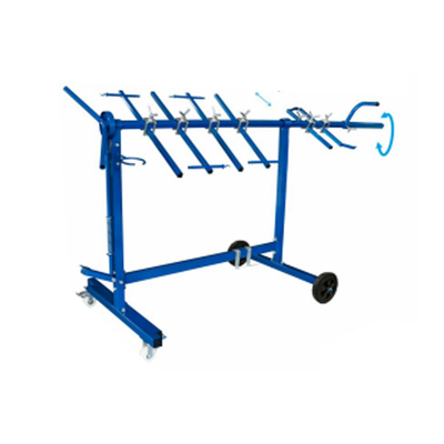Alta estabilidad con un soporte de pintura automática de múltiples ángulos, extraíble con capacidad de 34 kg.