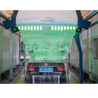 Lavadora de coches sin contacto con tamaño 7500*3500*3200mm y potencia total 16KW Lavadora de coches sin contacto de alta presión Lavadora de coches casera sin contacto