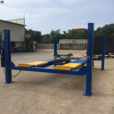 Capacidad de elevación de 4000 kg 4 Post Car Hoist 4720mm longitud 2.2KW potencia del motor