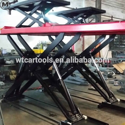 45 segundos Tiempo de elevación Tijeras elevadores de automóviles portátiles para equipos de garaje 3,5 toneladas