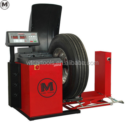 Máquina de equilibrio de ruedas de autobús de alta precisión para ruedas de diámetro de 1400 mm