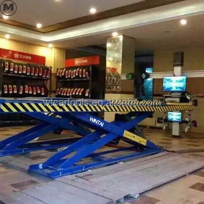 Tipo de elevador de automóvil portátil hidráulico personalizado con alineación de ruedas
