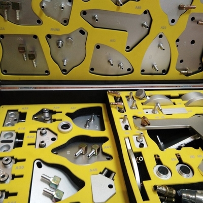 Funcionamiento sin problemas Adaptador de fluido de transmisión ATF de 119pcs placa de aluminio fresco