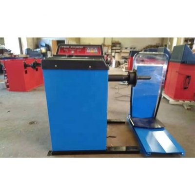 10S Rojo 200KG 1400mm Balanceador de ruedas de camión 220V para equilibración de cuatro ruedas