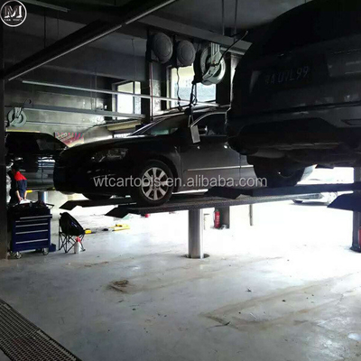 Diseño hidráulico de elevación para vehículos de un solo puesto para vehículos de 3500 kg