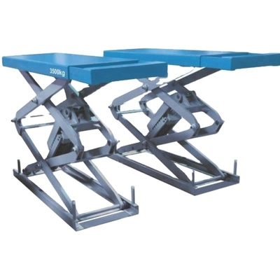 1510 mm longitud de plataforma tijera hidráulica ascensor de automóviles 220v 2.2kw para vehículos de 4000 kg