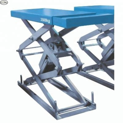 1510 mm longitud de plataforma tijera hidráulica ascensor de automóviles 220v 2.2kw para vehículos de 4000 kg