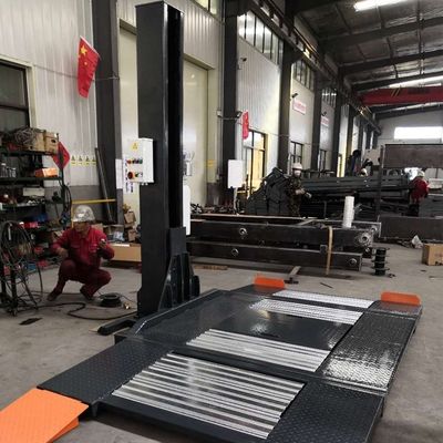 Elevador de estacionamiento de cuatro postes para elevador de vehículos, 12 unidades de carga, bajo costo de mantenimiento