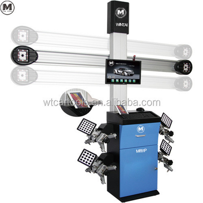 Máquina de alineación automotriz de alta eficiencia WINTAI M881P con función de seguimiento automático