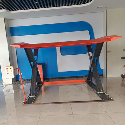 2.2KW Motor de doble cubierta Tijeras ascensor de estacionamiento para automóviles para 5000mm * 2000mm * 1900mm Tamaño del automóvil