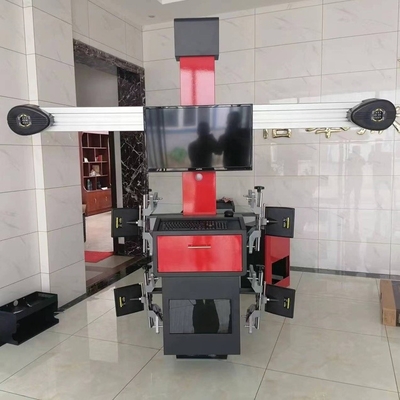 Máquina de alineamiento de ruedas de 70 kg 3D 220v de 0.25kw de potencia para reparación de neumáticos