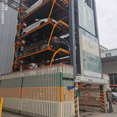 Motor de accionamiento de la cadena vertical elevador de estacionamiento giratorio para multistory 40 toneladas de capacidad