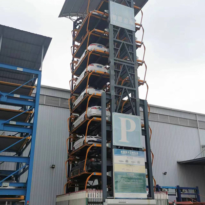 Motor de accionamiento de la cadena vertical elevador de estacionamiento giratorio para multistory 40 toneladas de capacidad