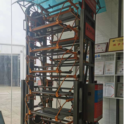 Motor de accionamiento de la cadena vertical elevador de estacionamiento giratorio para multistory 40 toneladas de capacidad