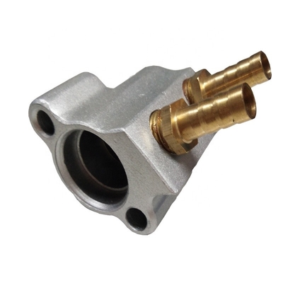 Conector de llenado de aceite de placa de aluminio fresco Adaptador de relleno de ATF caja de engranajes para A6L