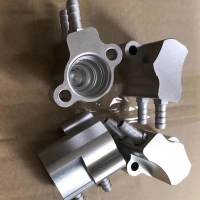 Conector de llenado de aceite de placa de aluminio fresco Adaptador de relleno de ATF caja de engranajes para A6L