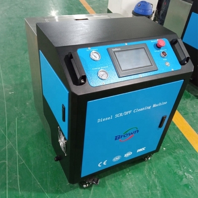 La máquina de limpieza de DPF de 105 kilos para filtros de automóviles diésel limpia y funcional