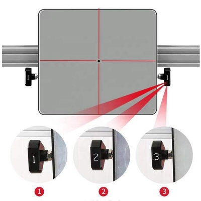 Volumen total 2.5CBM Sistema de calibración ADAS totalmente automático con homologación CE