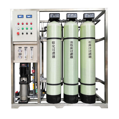 380V 0.5T Máquina de agua por ósmosis inversa Operación automática para la estación de lavado de automóviles