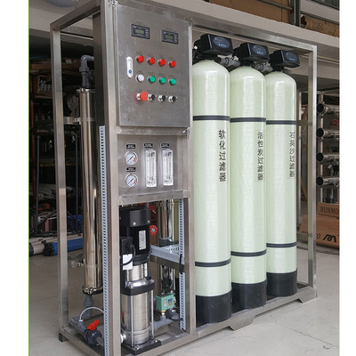 380V 0.5T Máquina de agua por ósmosis inversa Operación automática para la estación de lavado de automóviles