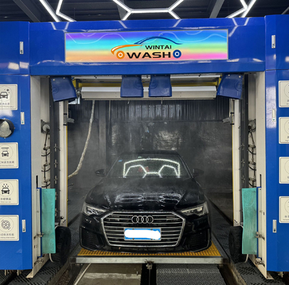 Máquina de lavado de coches automática Matel con sistema de secado y cepillos de ruedas 3500KG