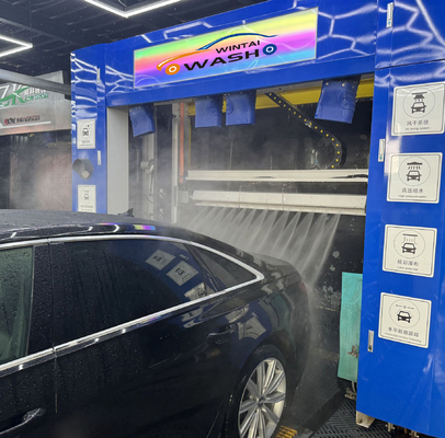 Máquina de lavado de coches automática Matel con sistema de secado y cepillos de ruedas 3500KG